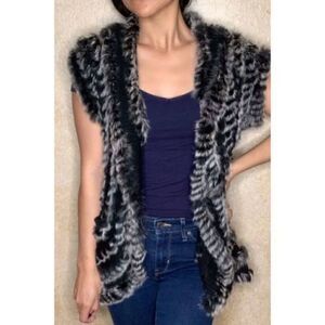 GABY l eden womens‎ fur vest
